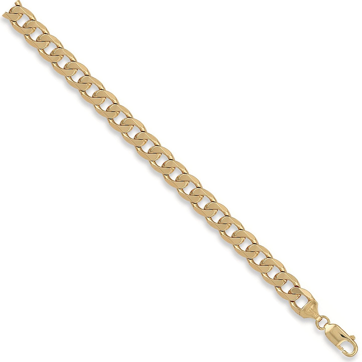 Yellow Gold 9.5mm Curb Chain