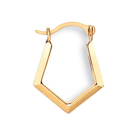 Yellow Gold Fancy Creoles