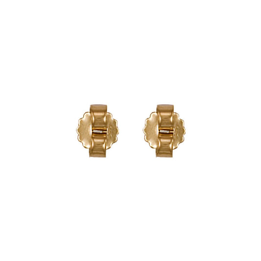 Yellow Gold Medium Butterflies (pack Of 6 Pairs)