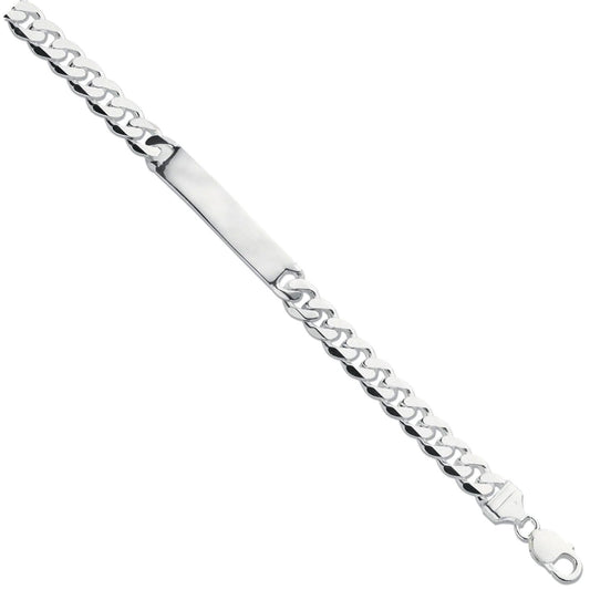 Silver Id Gents 8" Bracelet