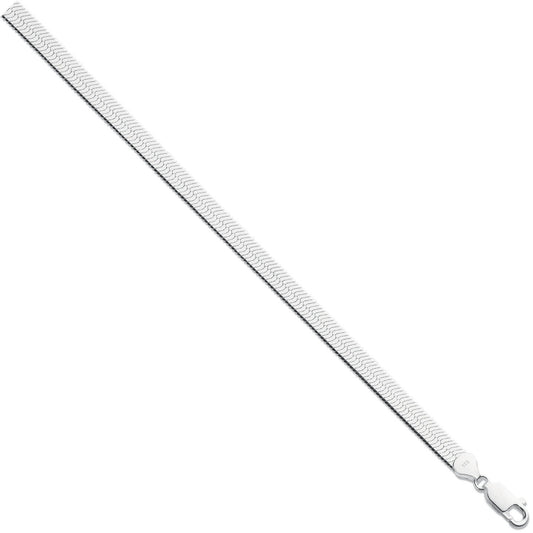Silver 7mm Herringbone Chain