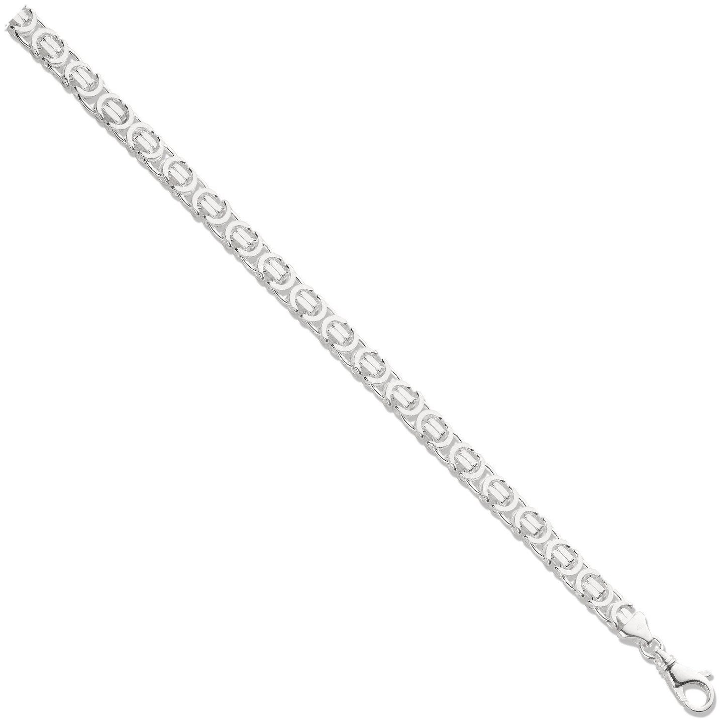 Silver 7mm Byzantine Chain