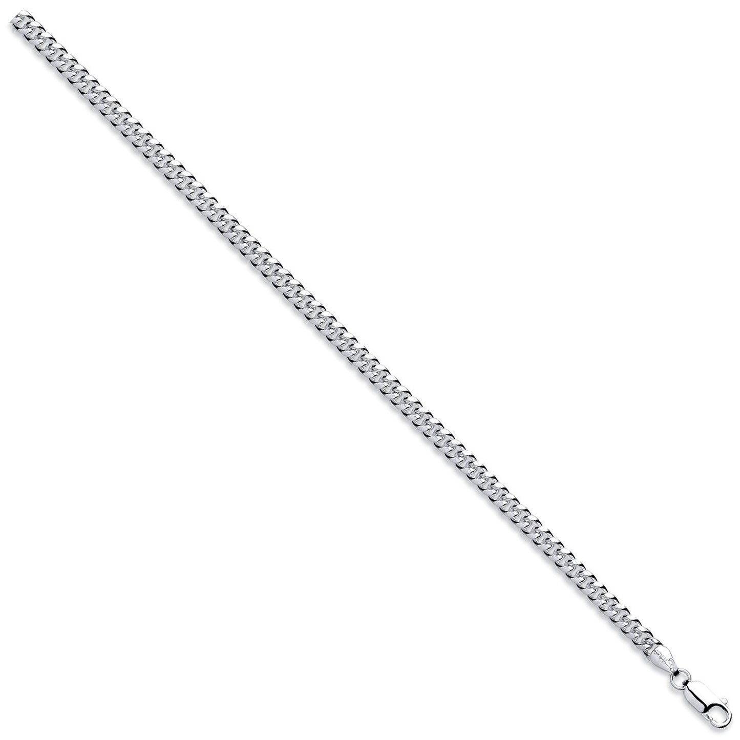 Silver 5mm Dome Cuban Link Chain/bracelets