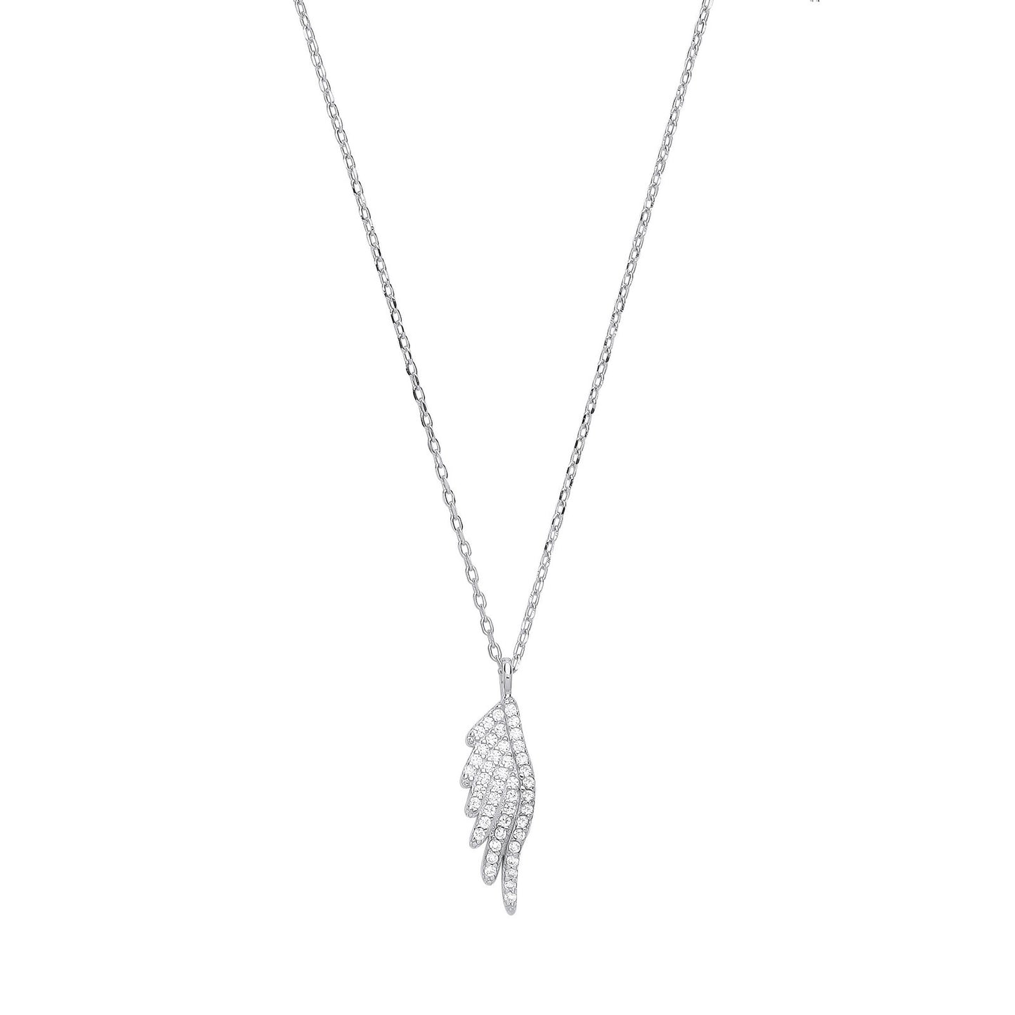 Silver Angel Wing 16" Necklace/ladies Bracelet