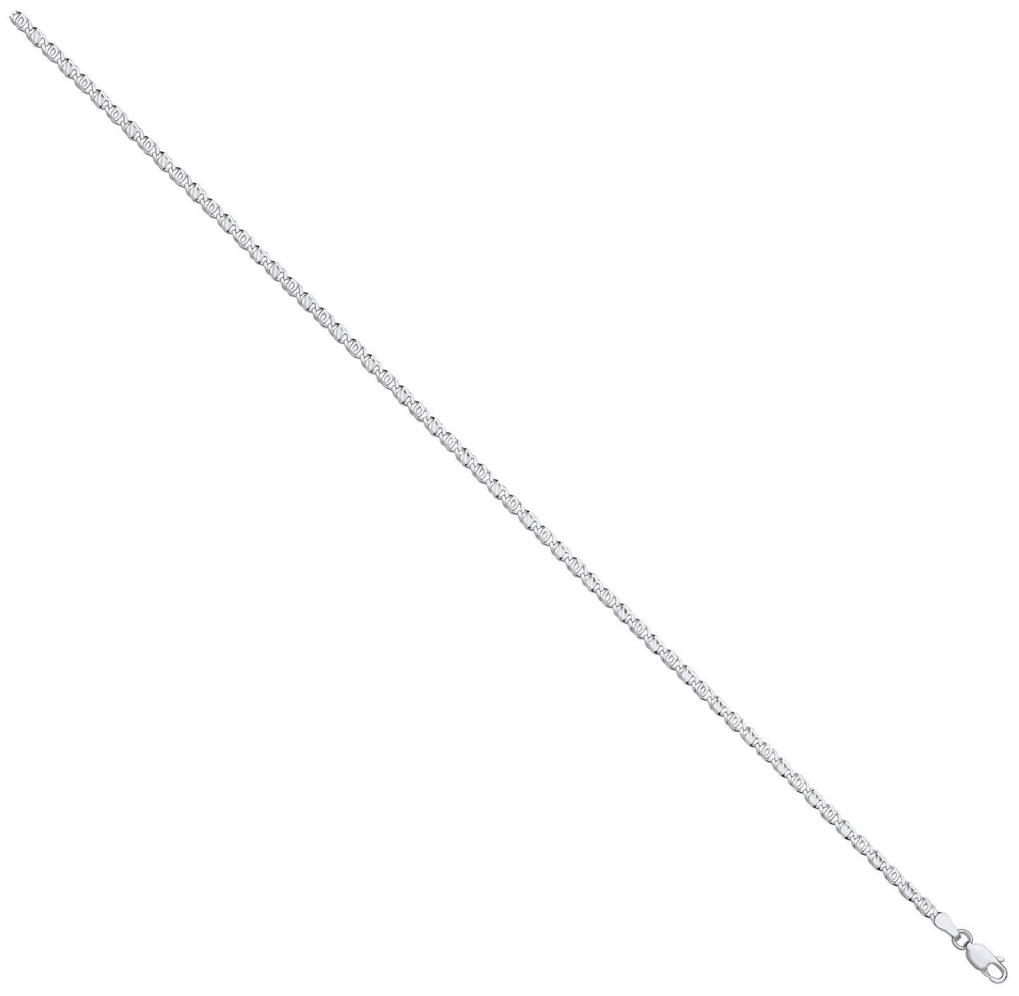 Silver 2.8mm Anchor Chain