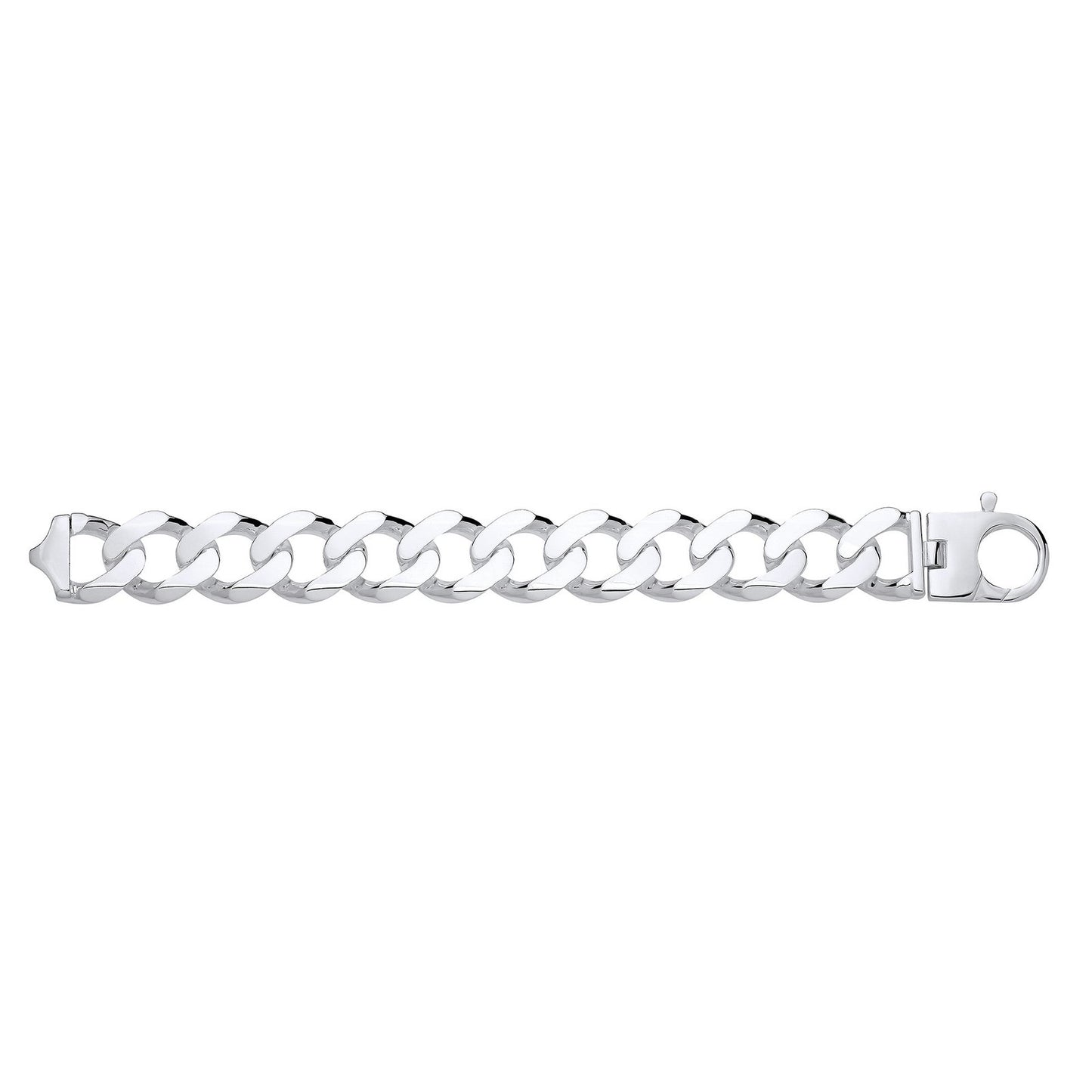 Silver 24mm Curb Chain