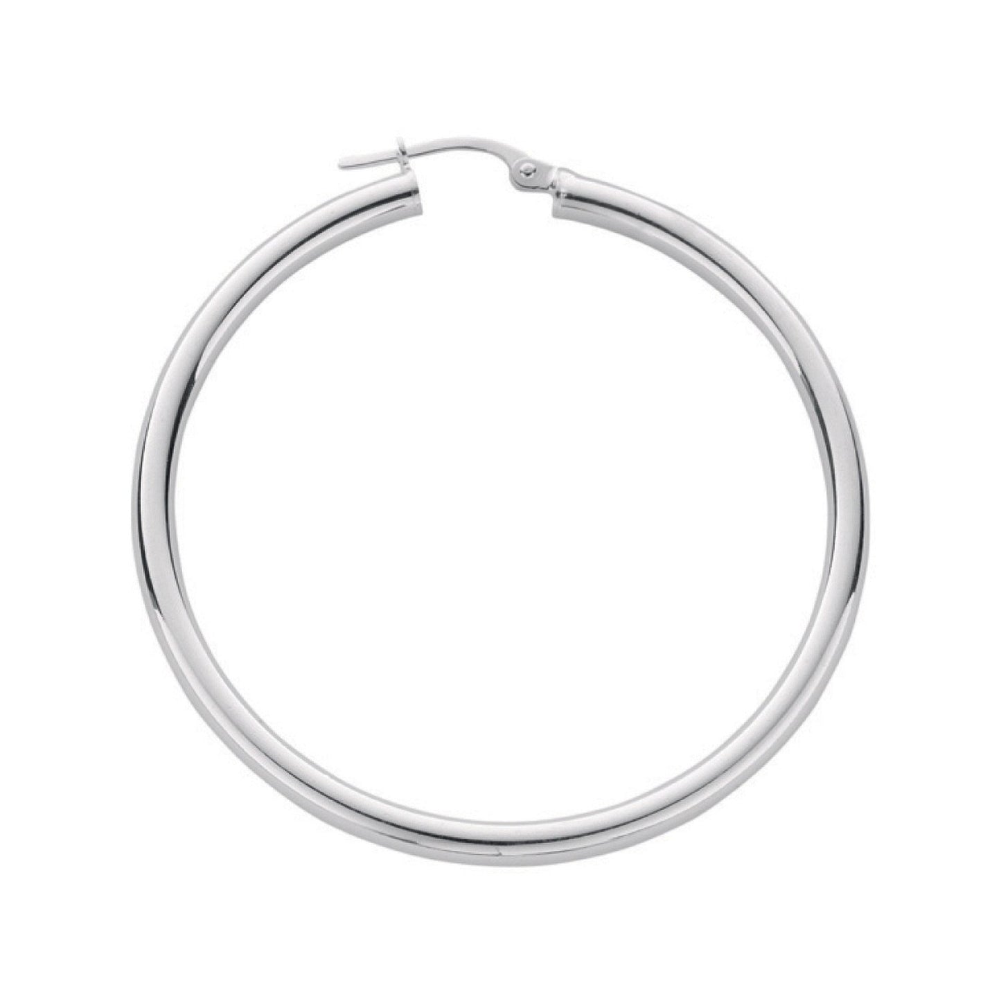 Silver Hoop Earrings