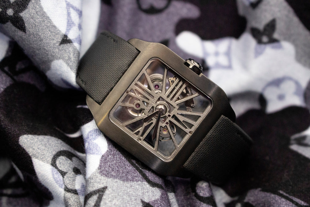 Pre-owned Cartier Santos de Cartier men’s watch
