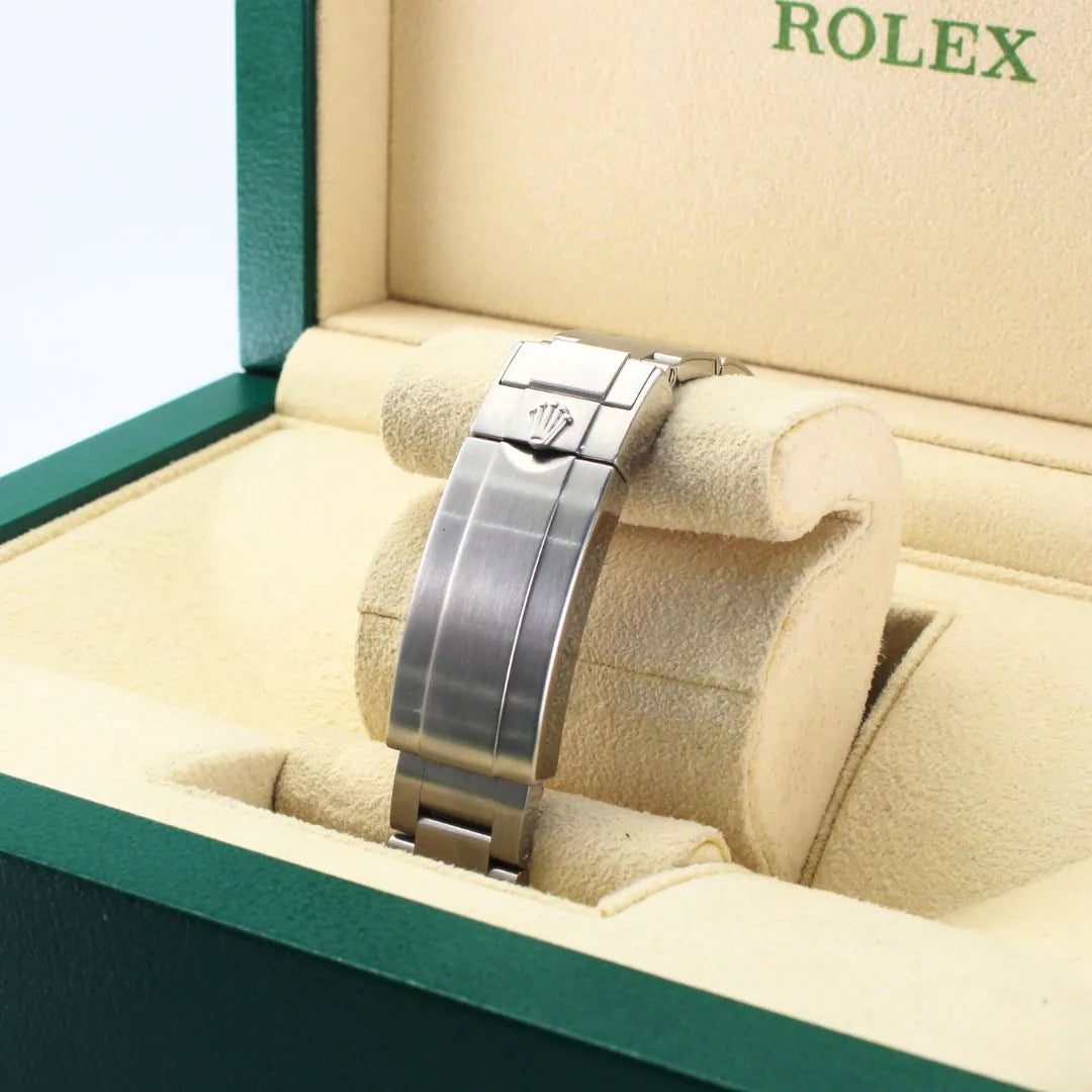 Rolex Submariner 116610LV Hulk Watch Silver Rolex watch in a branded box