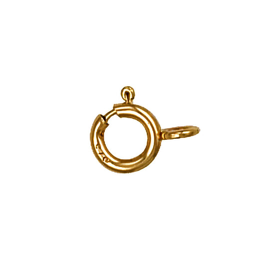 Yellow Gold 5mm Open Bolt Ring (pack Of 6)