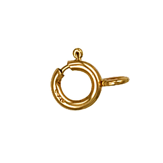 Yellow Gold 7mm Open Bolt Ring (pack Of 6)