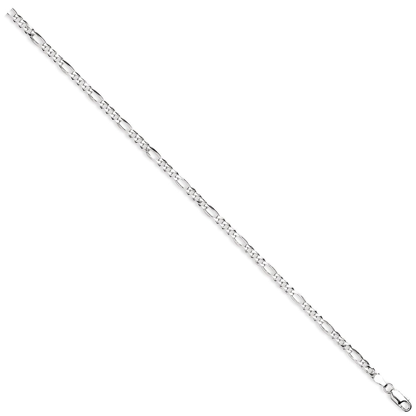 Silver 4mm Figaro Chains/bracelet
