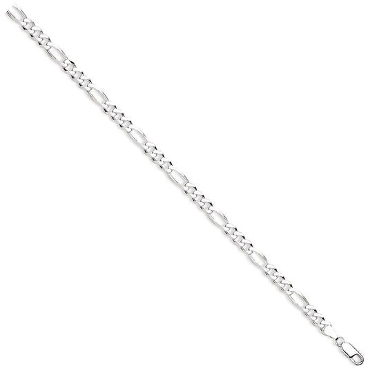 Silver 6mm Figaro Chains/bracelets
