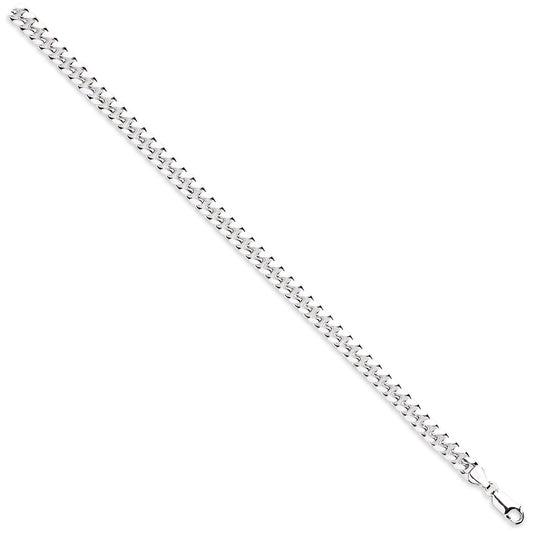 Silver 6.5mm Dome Cuban Link Chain/bracelet