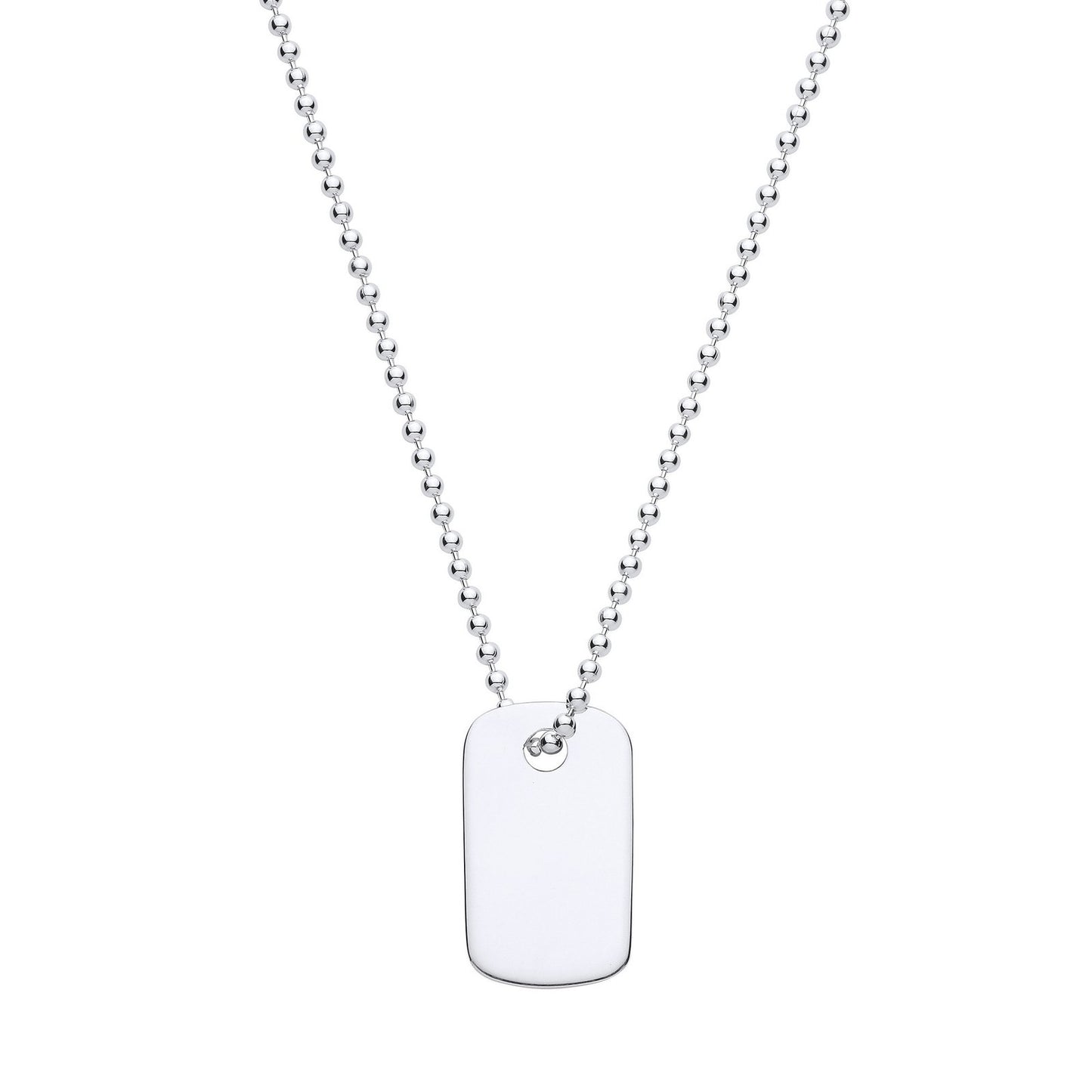 Silver Dog Tag