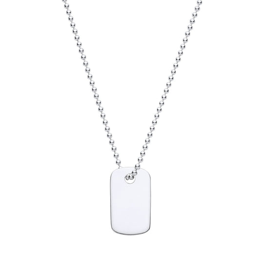 Silver Dog Tag