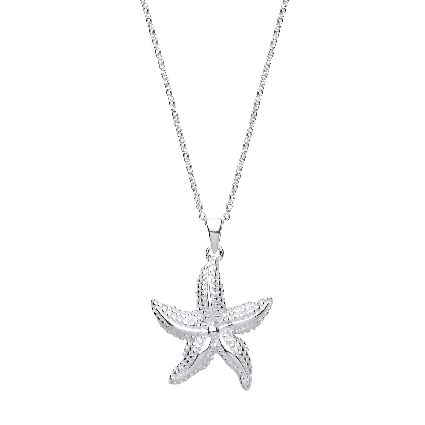 Starfish Silver Necklace