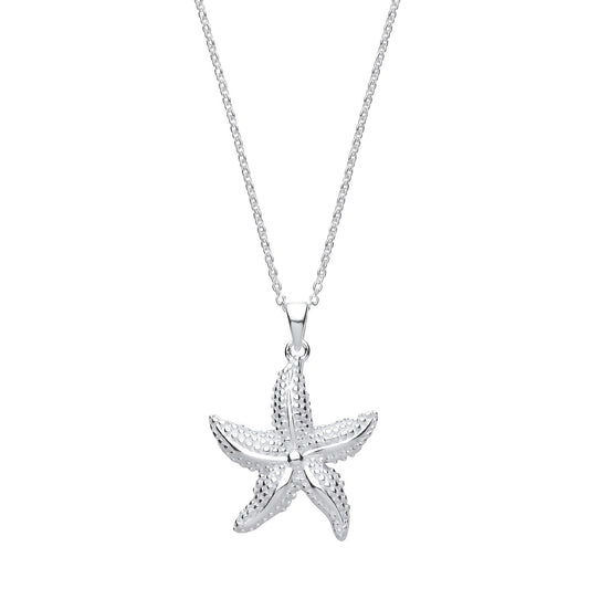 Starfish Silver Necklace