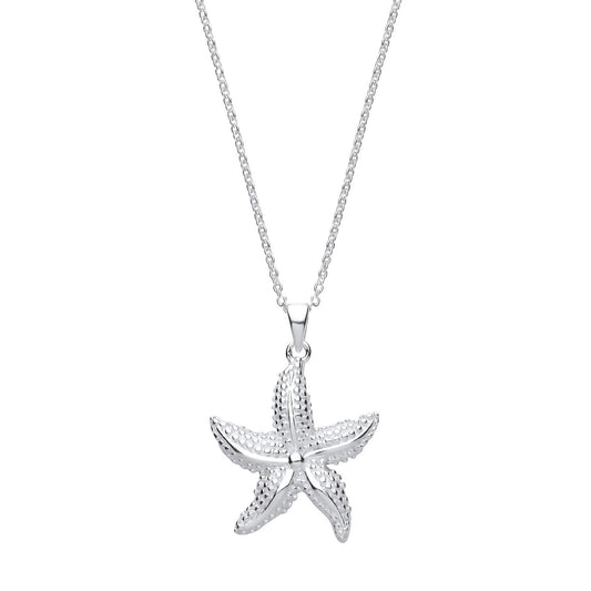 Starfish Silver Necklace