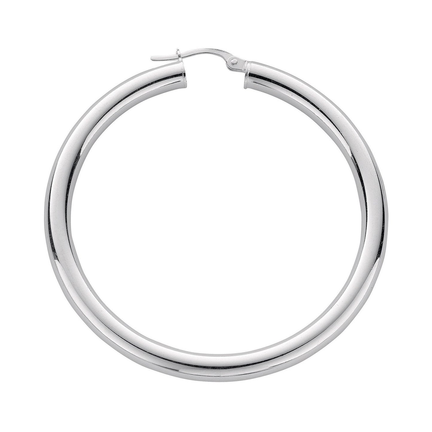 Silver Hoop Earrings