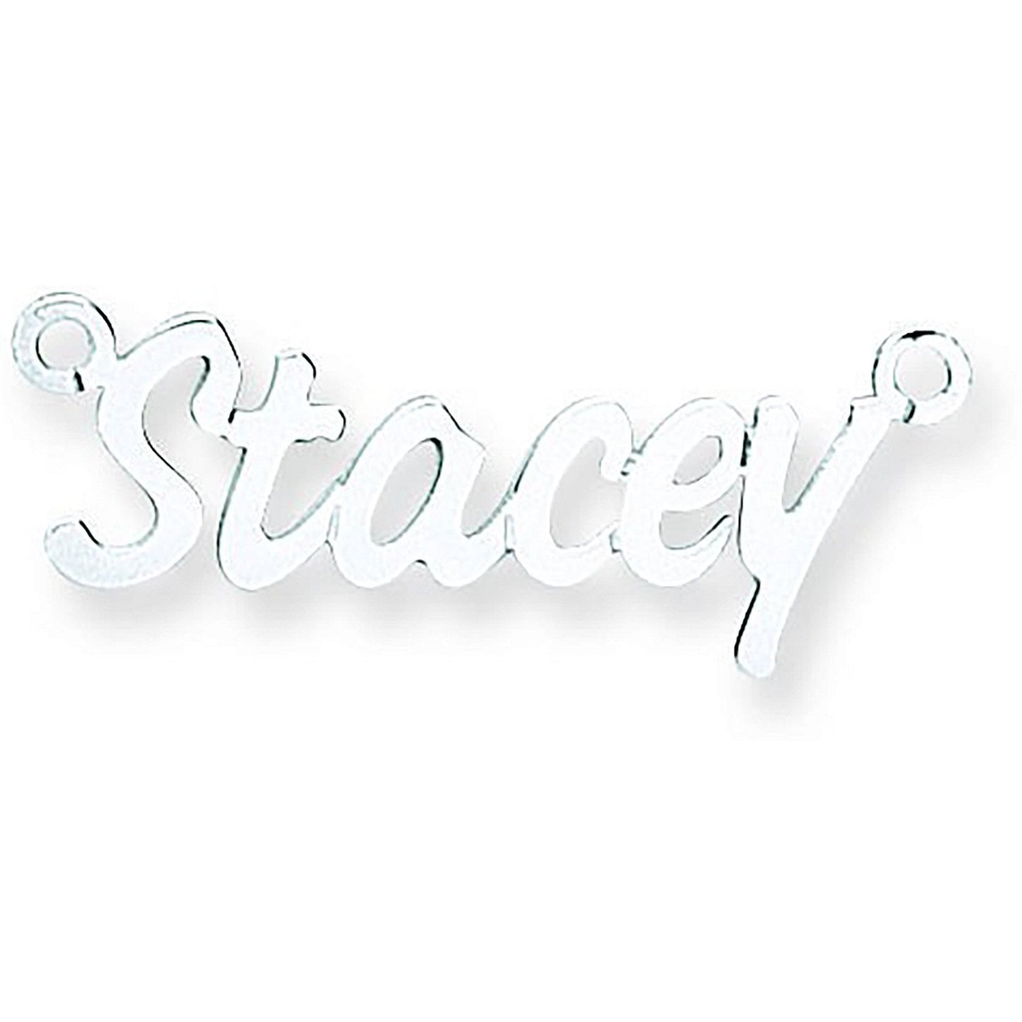 Silver Challenge Nameplate With 16"/18"/20" Chain