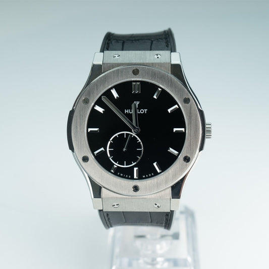Hublot Classic Fusion Ultra-Thin 515.NX.1270.LR Black Dial 2021