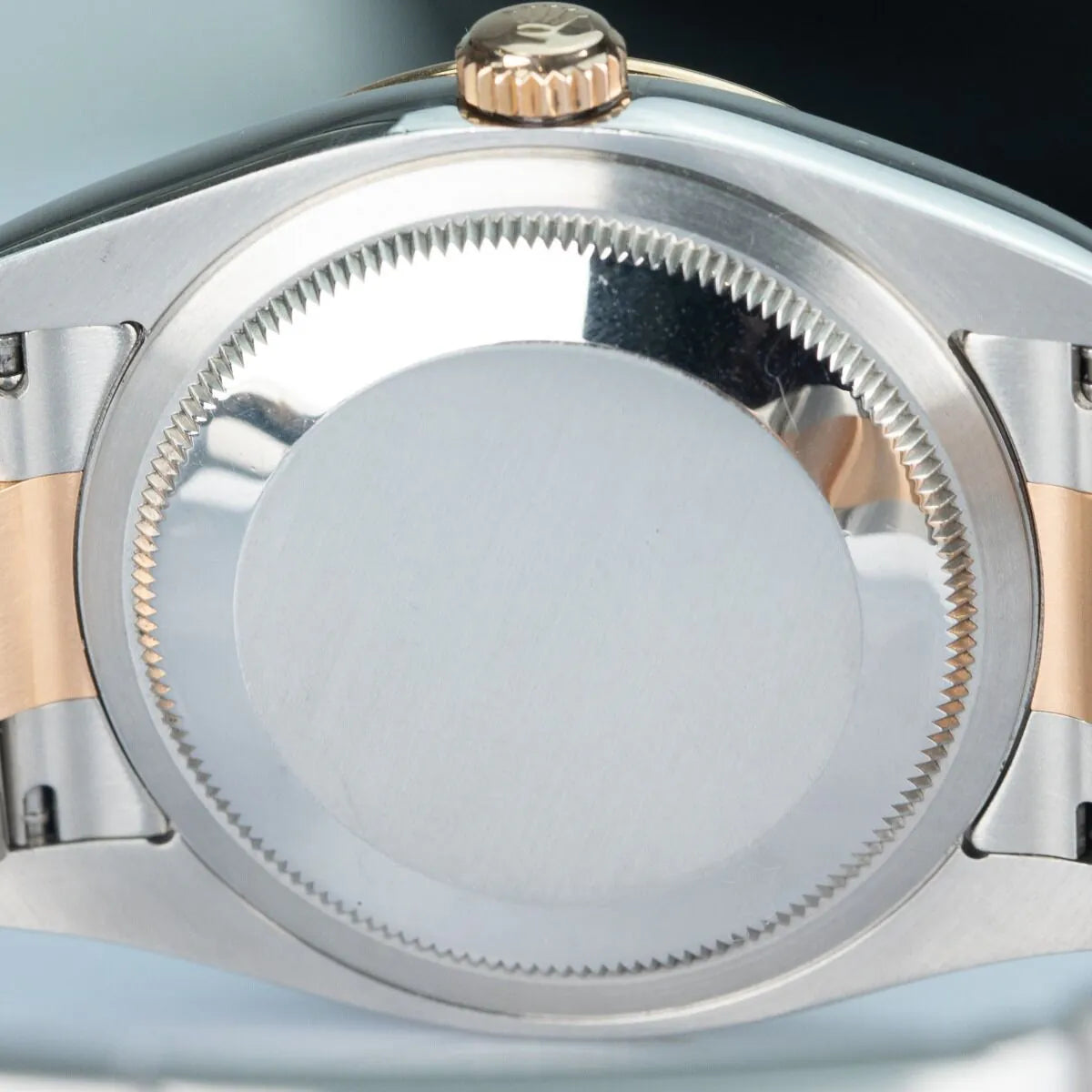 Rolex Datejust Turn-O-Graph 116261 Sundust Dial 18K Rose Gold & Stainless Steel Watch 2005 – Calibre of Time